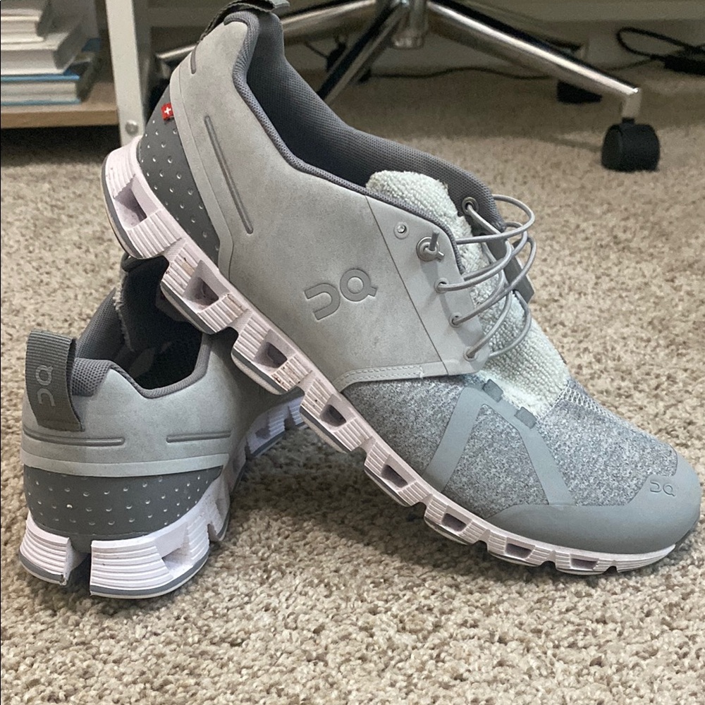 On Running Cloud Terry Grey Shoes - men’s US12 like new